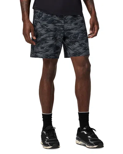 Vuori Banks 7 Performance Drawstring Shorts In Gray