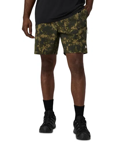 Vuori Banks 7 Performance Drawstring Shorts In Brown