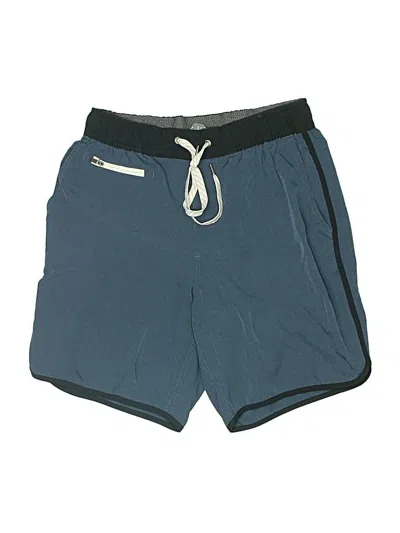 Pre-owned Vuori Board Shorts In Blue