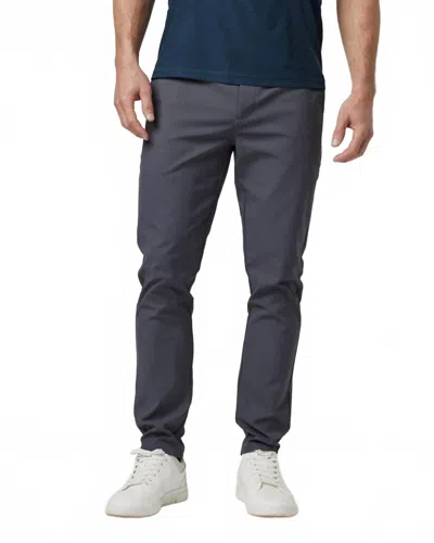 Vuori Cascade Tech Chino Pant In Charcoal In Blue