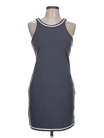 Pre-owned Vuori Casual Dress In Gray