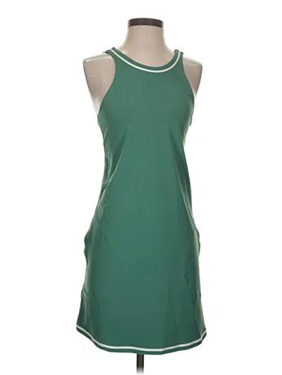 Pre-owned Vuori Casual Dress In Green