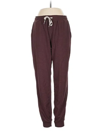 Pre-owned Vuori Casual Pants In Burgundy