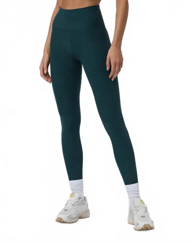 Vuori Clean Elevation Legging In Moss Heather In Green
