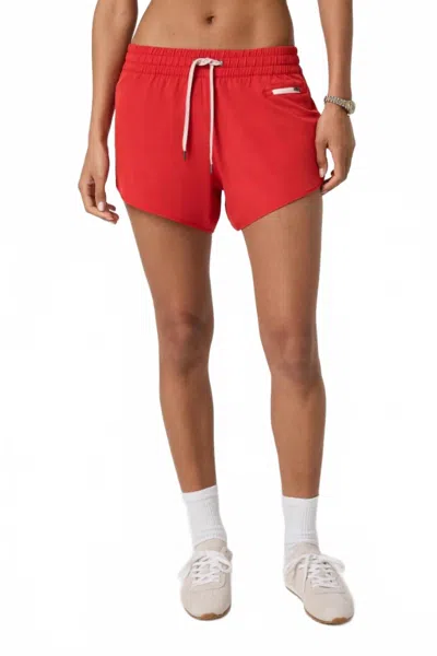 Vuori Clementine 2.0 Shorts In Red
