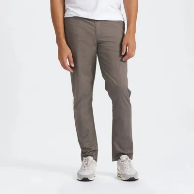 Vuori Collins Chino Pants In Cocoa In Gray