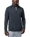 Vuori Coronado Half-zip Sweatshirt In Gray