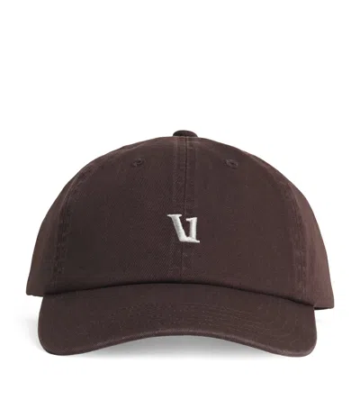Vuori Cotton Dad Hat Baseball Cap In Brown