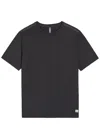 Vuori Current Tech Stretch-jersey T-shirt In Black