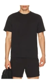 Vuori Current Tech Tee In Black