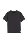 Vuori Current Tech Stretch-jersey T-shirt In Black