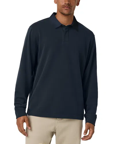 Vuori Cypress Rugby Polo Shirt In Blue