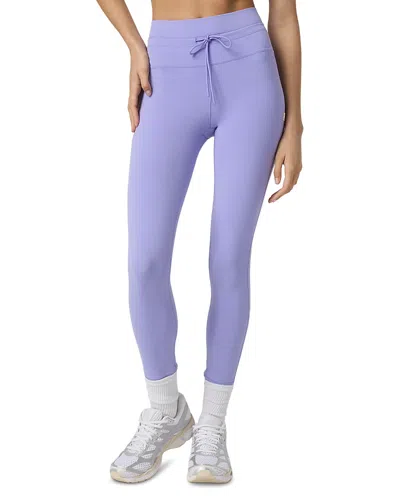 Vuori Daily Form Drawstring Leggings In Purple