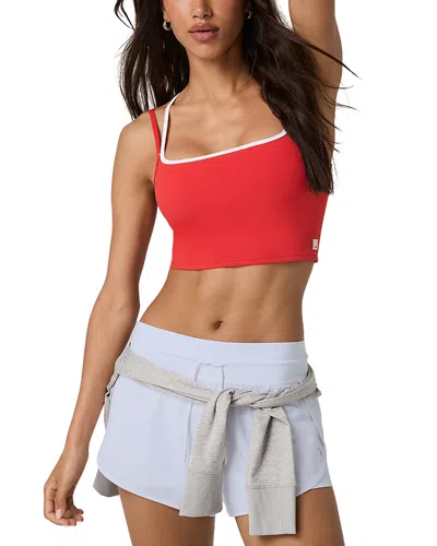 Vuori Daily Layered Tank In Red