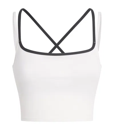 Vuori Daily Layered Tank Top In White