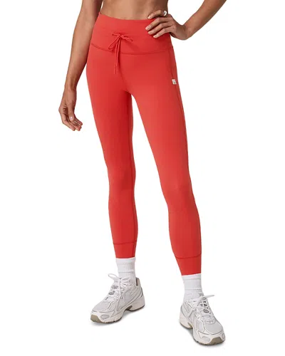 Vuori Daily Leggings In Red