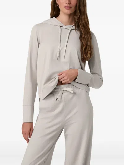 Vuori Drawstring Hoodie In Gray