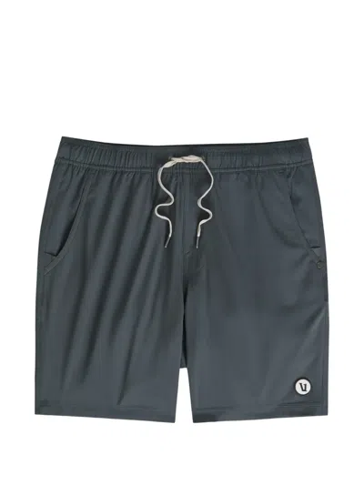 VUORI DRAWSTRING LOGO-PATCH RUNNING SHORTS
