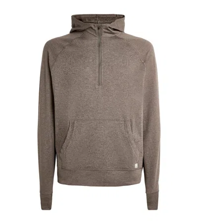 Vuori Dreamknit Ponto Performance Hoodie In Grey