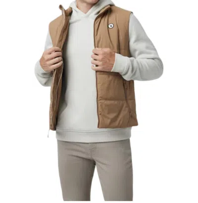 Vuori Echo Insulated Vest 2.0 In Acorn In Brown