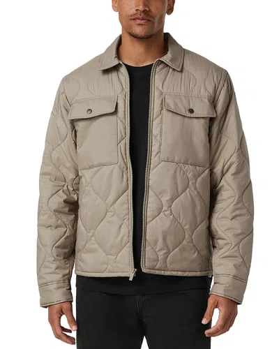 Vuori Echo Quilted Jacket In Brown