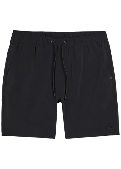 Vuori Elevate Kore Lined 7 Stretch-jersey Shorts In Black