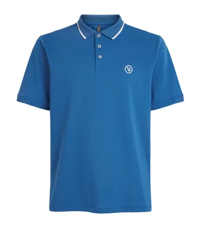 Vuori Embroidered Gamepoint 2.0 Polo Shirt In Blue