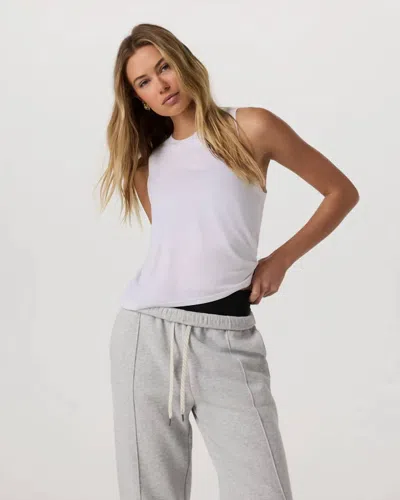 Vuori Energy Tank Top In White