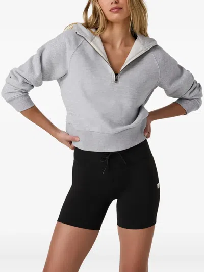 Vuori Half-zip Hoodie In Gray