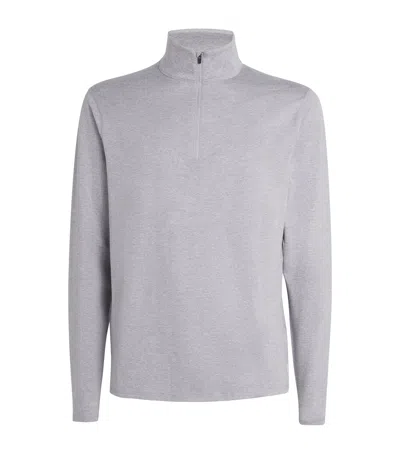 Vuori Half-zip Ponto Sweatshirt In Gray