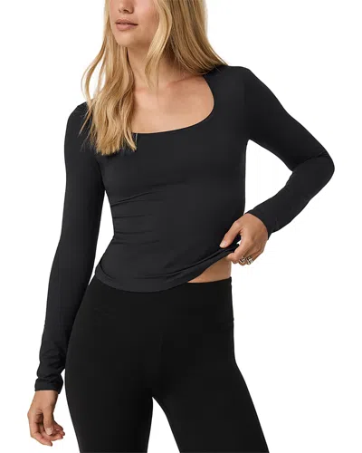 Vuori Halo Essential Top In Black
