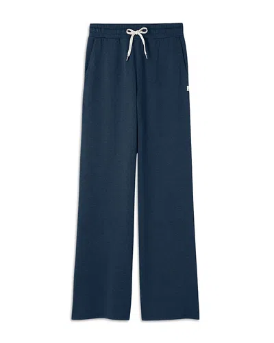 Vuori Halo Essential Wide Leg Pants In Blue