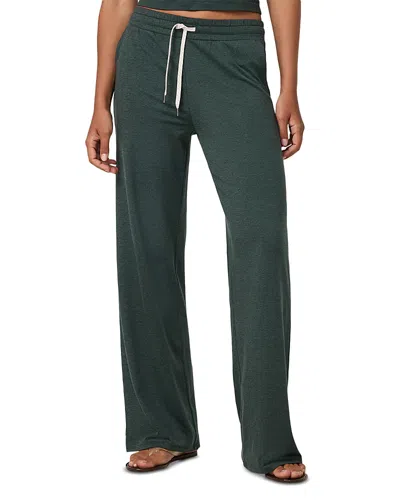 Vuori Halo Essential Wide Leg Pants In Blue