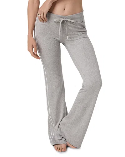 Vuori Halo Low Rise Slim Flare Retro Pants In Gray