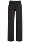 Vuori Halo Modern Straight-leg Jersey Sweatpants In Black