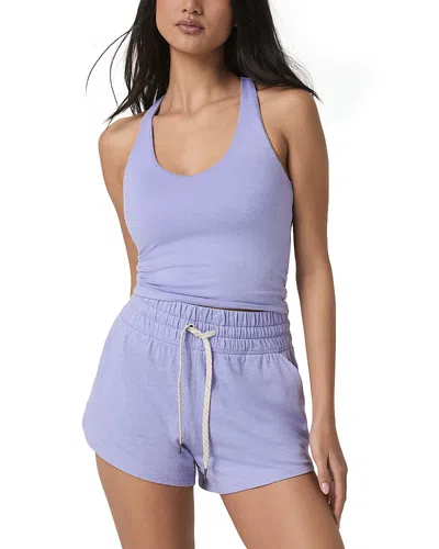 Vuori Halo Performance Crop Tank Top In Purple