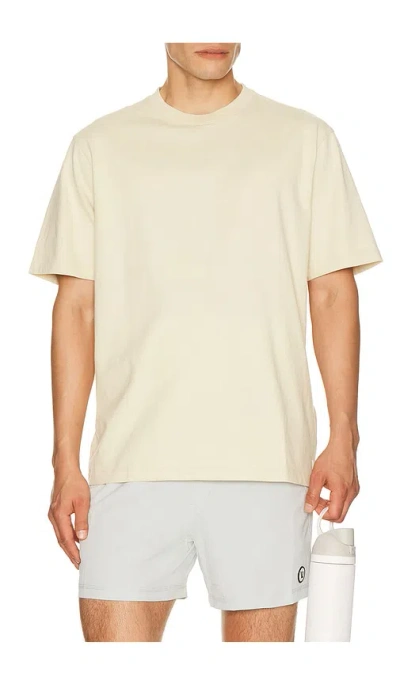 Vuori Heavyweight Relaxed Tee In Neutral
