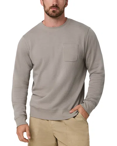 Vuori Jeffreys Crew 2.0 Cotton Blend Sweathirt In Gray