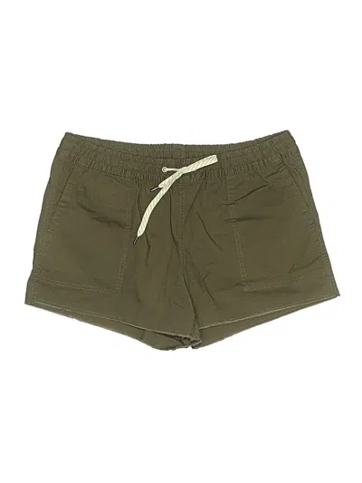 Pre-owned Vuori Khaki Shorts In Green