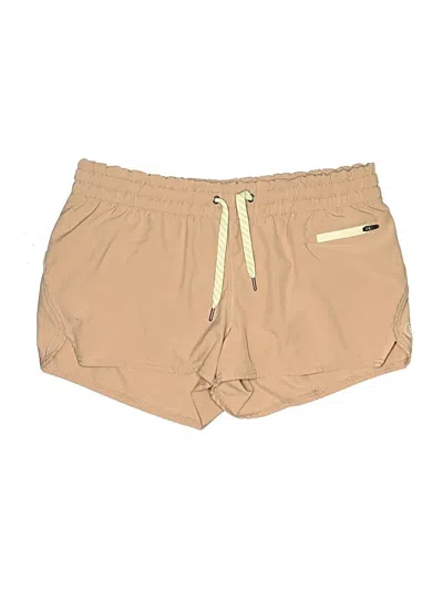 Pre-owned Vuori Khaki Shorts In Tan
