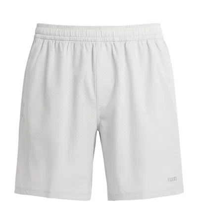 Vuori Kore Breathe Lined Shorts In White