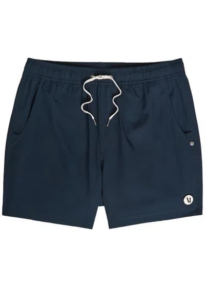 Vuori Kore Stetch-jersey Shorts In Blue