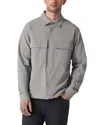 Vuori Lawson Tech Shirt Jacket In Gray