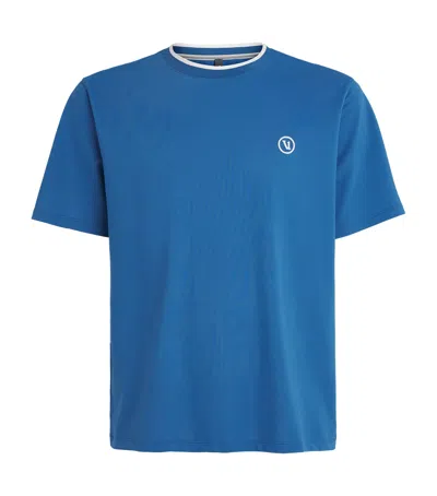 Vuori Logo Gamepoint T-shirt In Blue