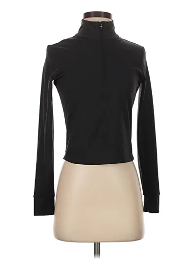 Pre-owned Vuori Long Sleeve Top Black Turtleneck Tops