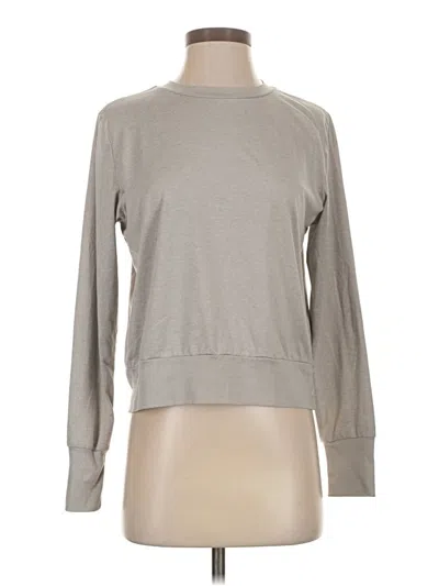 Pre-owned Vuori Long Sleeve Turtleneck In Gray