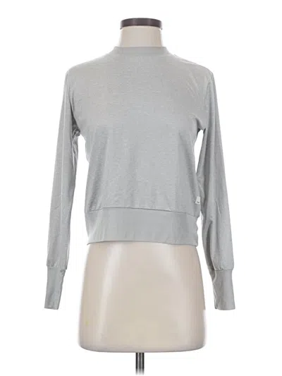 Pre-owned Vuori Long Sleeve Turtleneck In Gray