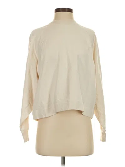 Pre-owned Vuori Long Sleeve Turtleneck In Ivory