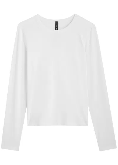 Vuori Lux Crew Jersey Top In White