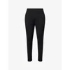 Vuori Mens Black Heather Coronado Tapered-leg Stretch-jersey Jogging Bottoms In Black